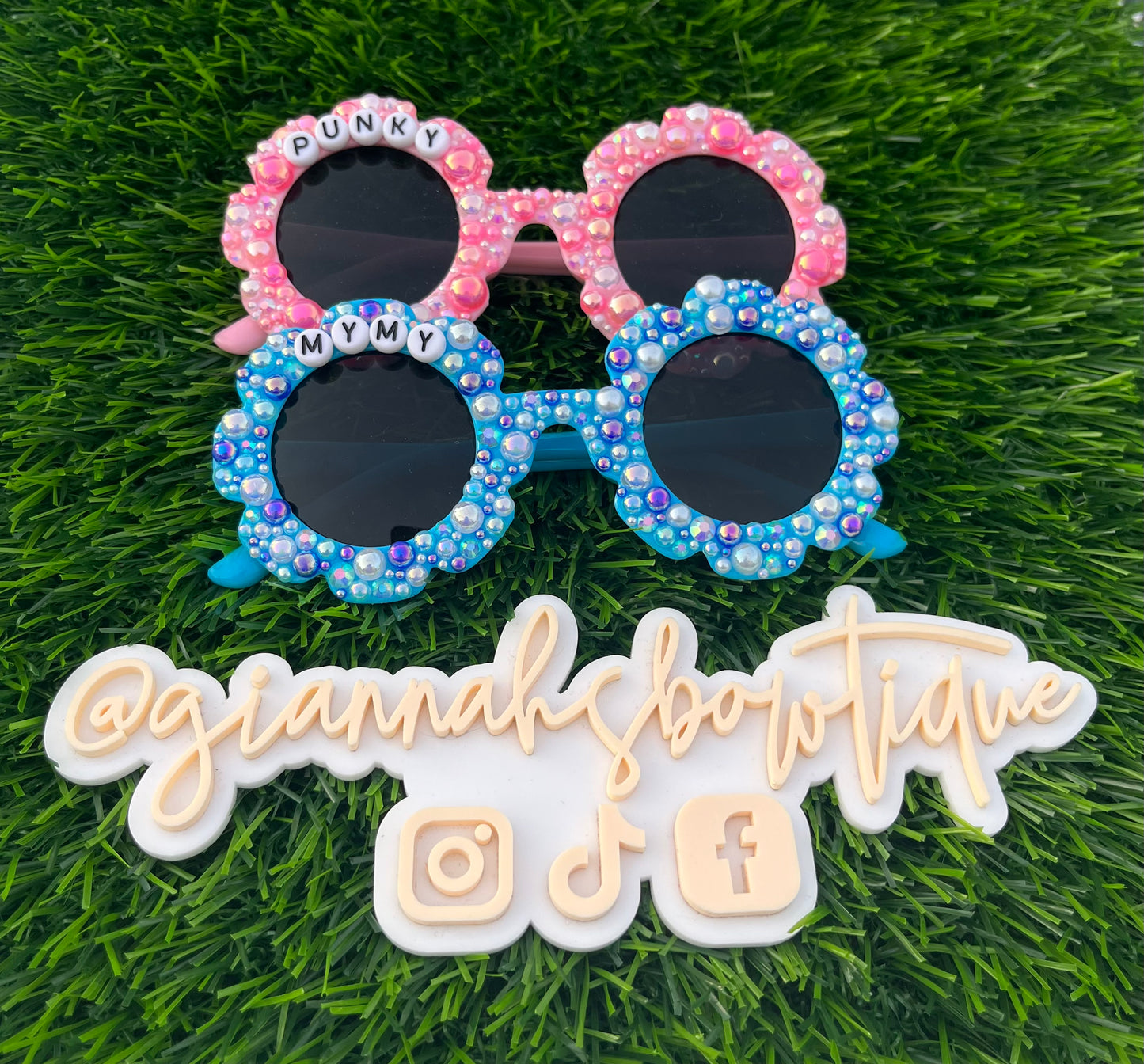 Full Bling Name Sunnies