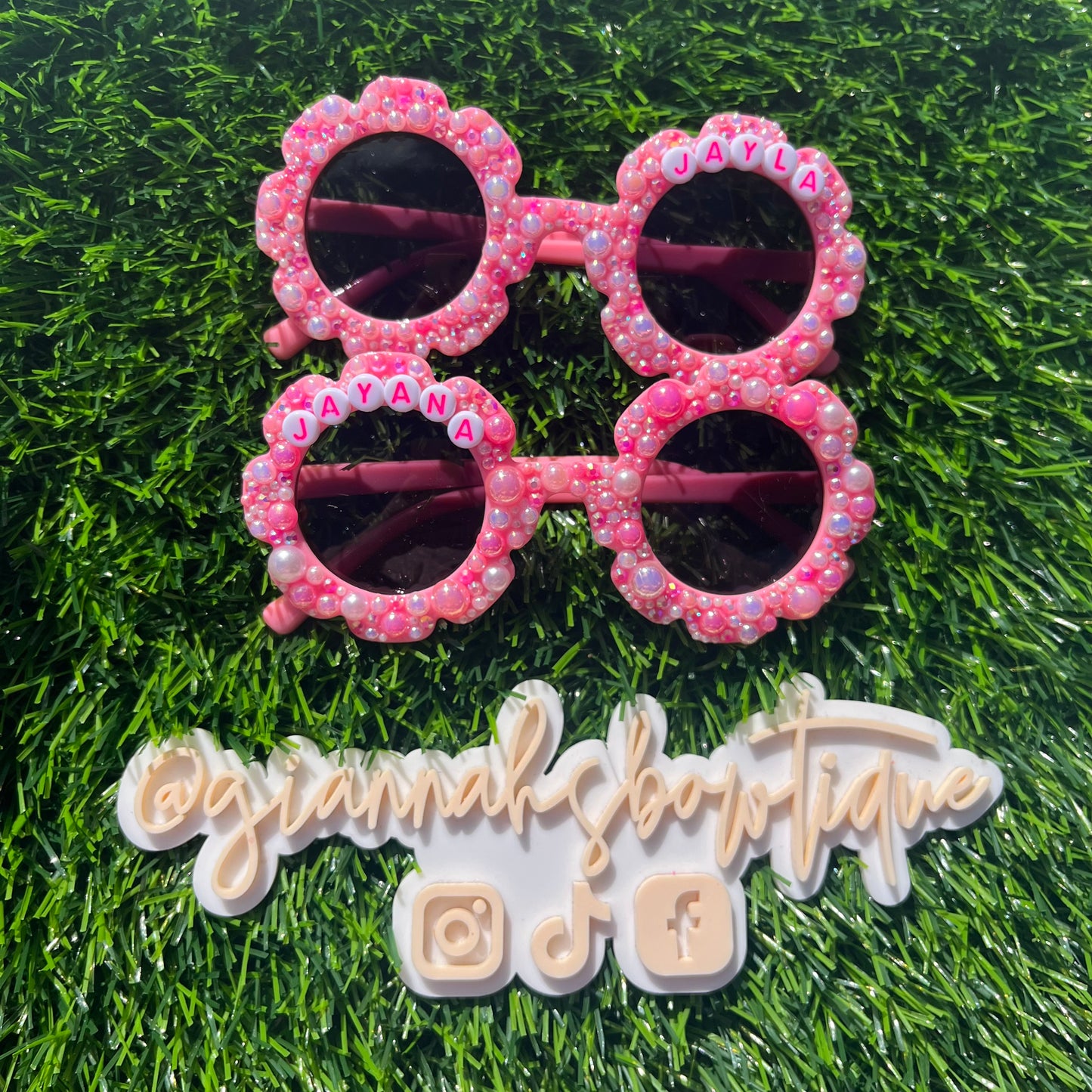 Full Bling Name Sunnies