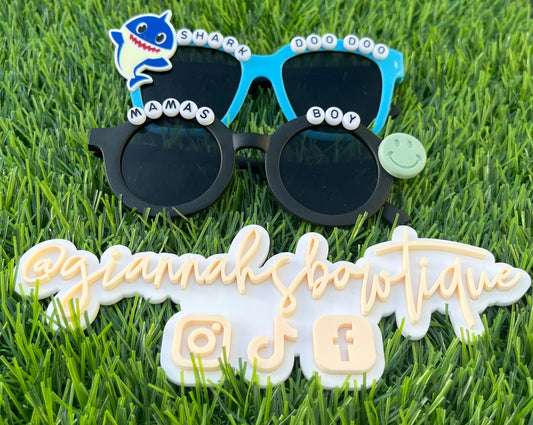 Custom boy sunnies